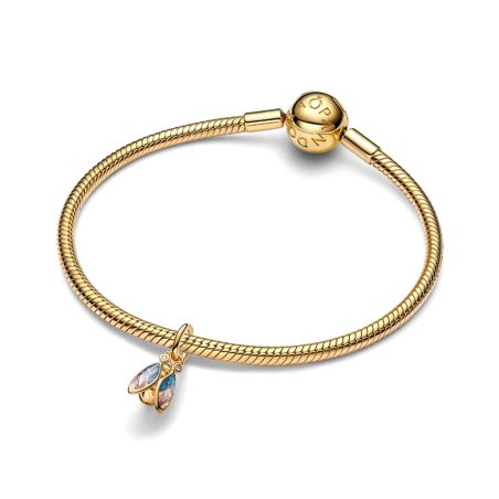 Charm femme pandora pendant cigale dorée 764490c01 – charms