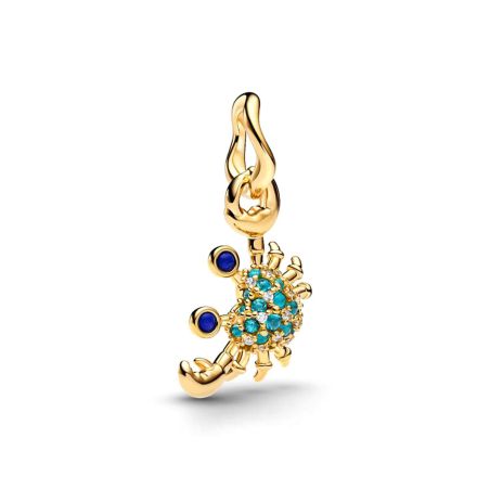 Charm femme pandora pendant crabe argent 764684c01 – charms