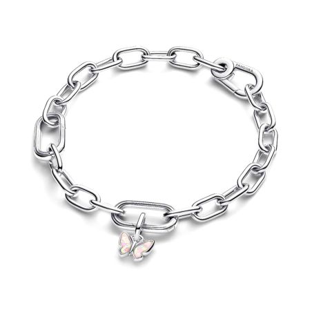 Mini charm femme pandora pendant papillon rose argent 793825c01 – charms