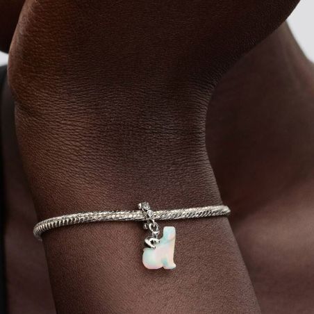 Charm Femme PANDORA Pendant Maman Ourse Polaire et son Petit 794243C01