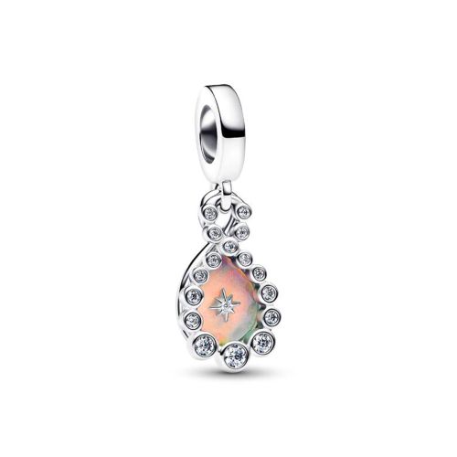 Charm Femme PANDORA Pendant Double Symbole Infini Opalescent 794251C01