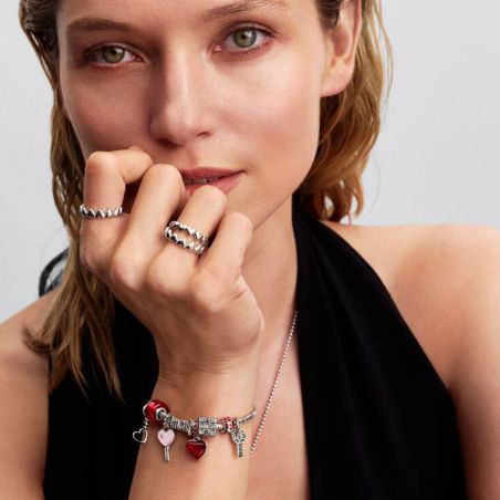 Charm femme pandora verre de murano rouge 794425c00 – charms