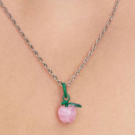 Charm Femme PANDORA Murano Pomme Rose 794485C01