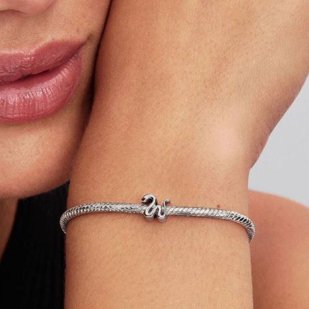 Mini Charm Femme PANDORA Serpent AjourÃ© Argent 794520C00