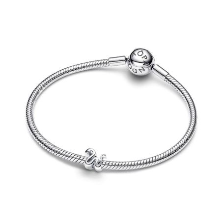 Mini charm femme pandora serpent ajouré argent 794520c00 – charms