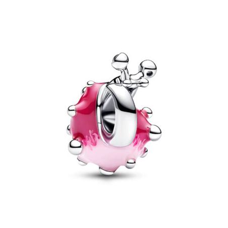 Charm femme pandora escargot rose argent 794553c01 – charms