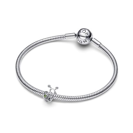 Charm femme pandora pendant escargot cristal vert clair 794557c01 – charms