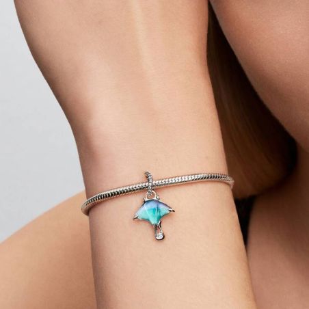 Charm Femme PANDORA Pendant Raie Manta Argent 794685C01