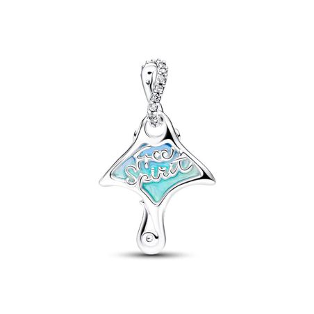 Charm femme pandora pendant raie manta argent 794685c01 – charms