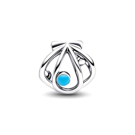 Charm femme pandora coquillage ajouré argent 794695c01 – charms