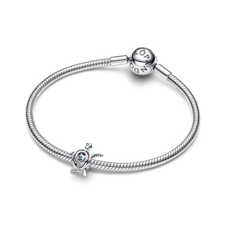 Charm femme pandora tortue de mer ajourée argent 794697c01 – charms