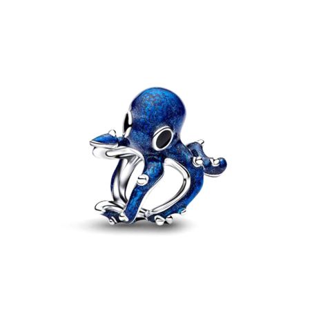 Charm femme pandora poulpe bleu argent 794706c01 – charms