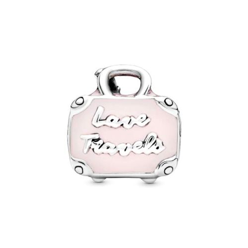 Charm Femme PANDORA Sac de Voyage Rose Argent 798063EN124