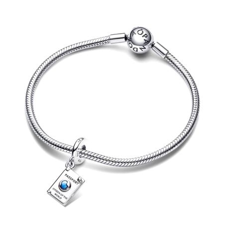 Charm femme pandora pendant passeport ouvrable 792680c01 – charms