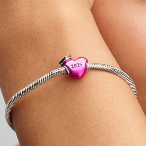 Charm Femme PANDORA Graduation 2025 CÅ“ur Argent 793788C01