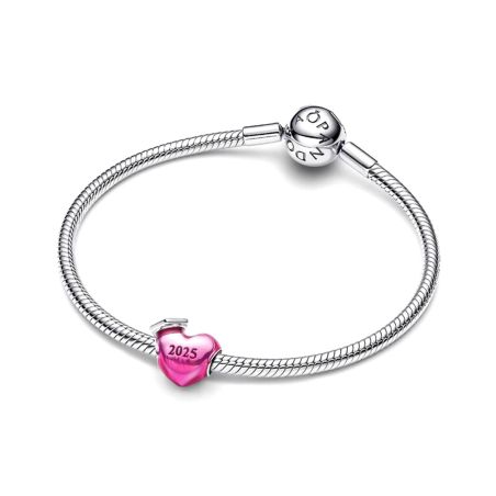 Charm femme pandora graduation 2025 cœur argent 793788c01 – charms