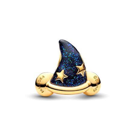 Charm femme pandora disney mickey mouse chapeau de sorcier doré 764207c01 – charms