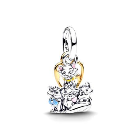 Charm femme pandora disney les aristochats duchesse et ses petits 764465c01 – charms