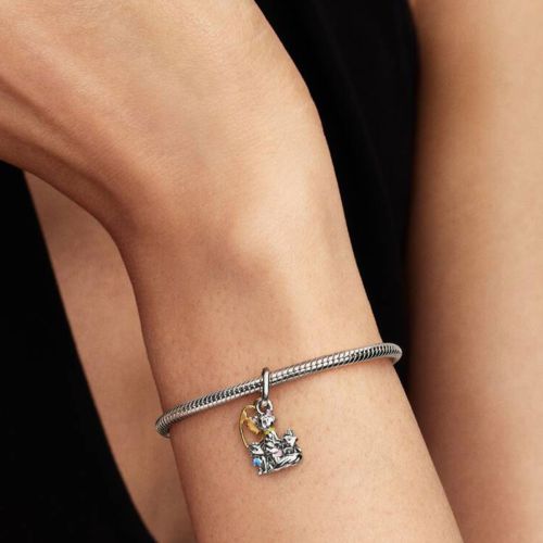 Charm Femme PANDORA Disney Les Aristochats Duchesse et ses Petits 764465C01