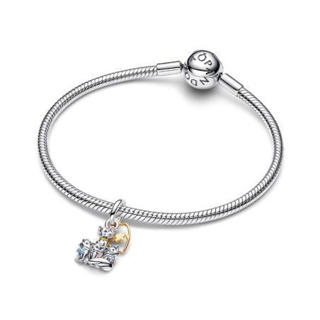 Charm femme pandora disney les aristochats duchesse et ses petits 764465c01 – charms
