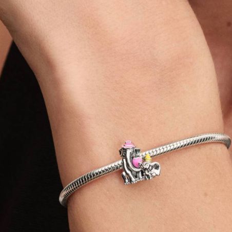 Charm Femme PANDORA Disney Dumbo et sa Maman Argent 793751C01