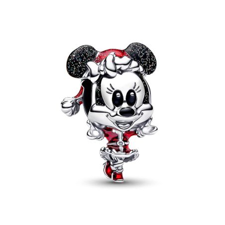Charm femme pandora disney minnie mouse tenue de noël argent 794218c01 – charms