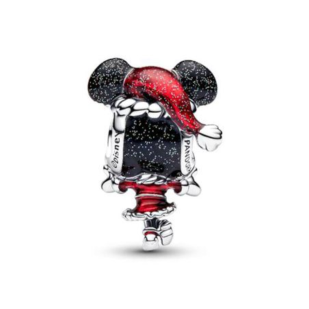 Charm femme pandora disney minnie mouse tenue de noël argent 794218c01 – charms