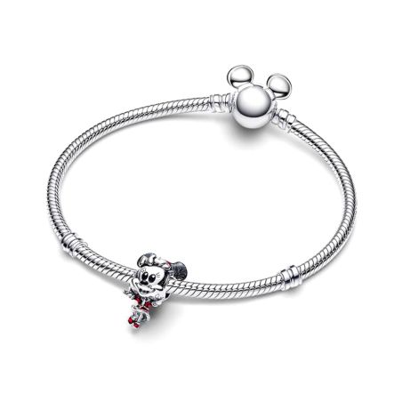 Charm femme pandora disney minnie mouse tenue de noël argent 794218c01 – charms