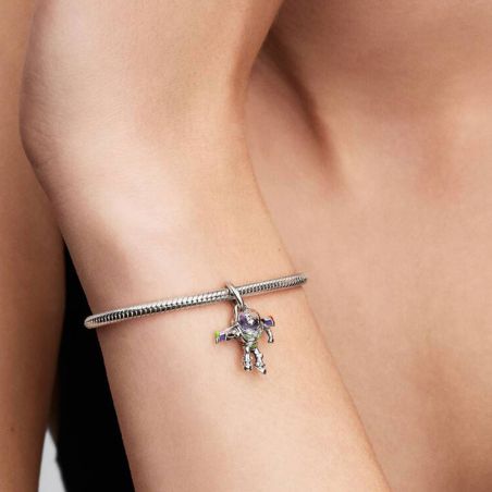 Charm Femme PANDORA Disney Pixar Buzz l'Ã‰clair DorÃ© 794604C01