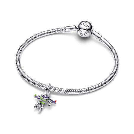 Charm femme pandora disney pixar buzz l'éclair doré 794604c01 – charms