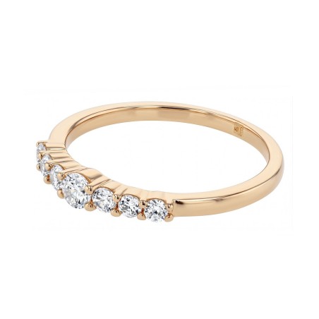 Bague femme edora vermeil jaune et oxydes edov610028zb – bagues vermeil