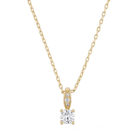 Collier femme multi-pierres plaque or jaune et oxydes – tous nos colliers femme
