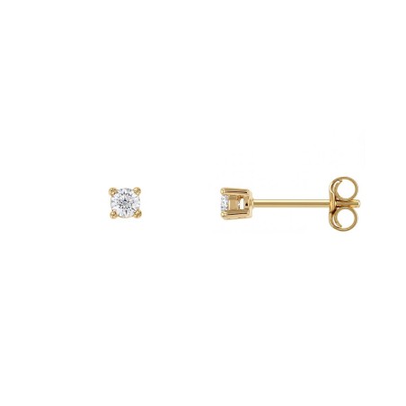 Boucles d'oreilles femme puces edora plaque or et oxydes – boucles d'oreilles femme