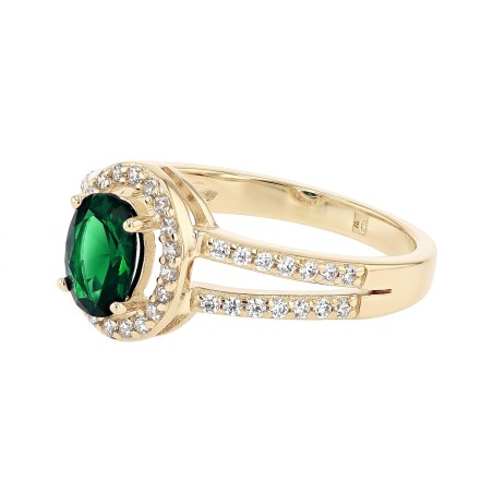 Bague femme edora plaqué or et oxydes edo76100324 – bagues plaqué or