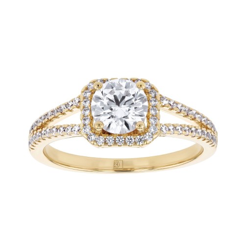 Bague femme EDORA Vermeil jaune et oxydes EDOV610007ZB