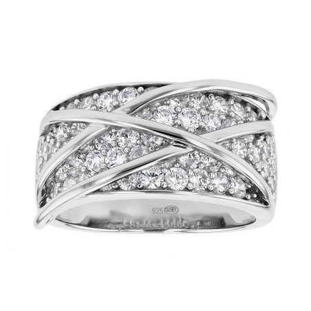 Bague femme edora argent et oxydes edo70100546 – bagues femme