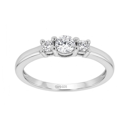 Bague Femme Trilogie EDORA ARGENT et Oxydes EDO70100567