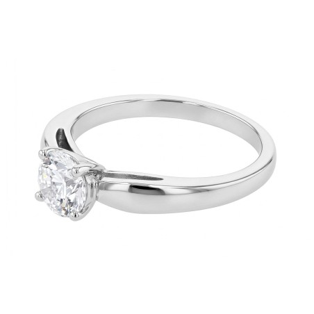 Bague femme solitaire argent 925/1000 et oxyde – solitaires femme