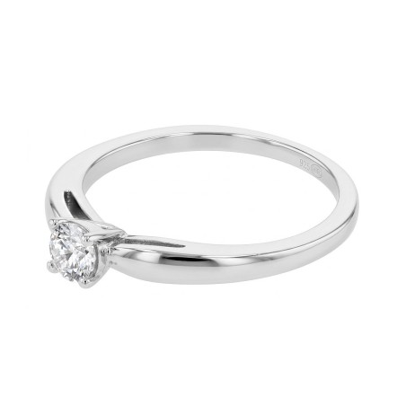 Bague femme solitaire argent 925/1000 et oxyde edo70100569 – solitaires femme