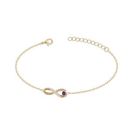 Bracelet femme infini edora plaqué or et oxydes edo76300151 – bracelets plaqué or