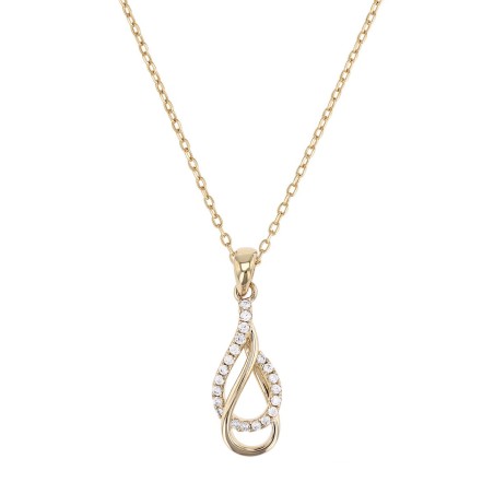 Collier femme multi-pierres gouttes plaque or jaune et oxydes – colliers plaqué or