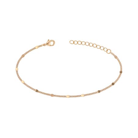 Bracelet femme chaîne edora pastille plaqué or dorée edo66300062 – bracelets coeur