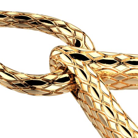 Boucles d'oreilles femme pendantes les georgettes danaé laiton dorée 1839-500-0tu – pendantes