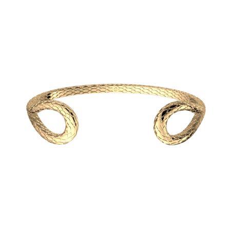 Bracelet femme jonc les georgettes danaé laiton dorée 1840-100-00m – joncs