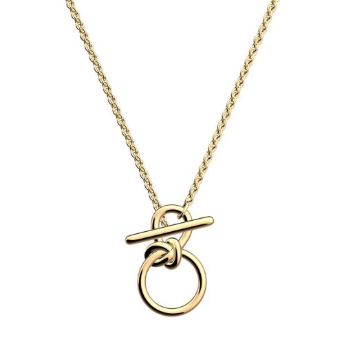 Collier Femme Court Les Georgettes Ariane Laiton Dorée 1860-500-0TU
