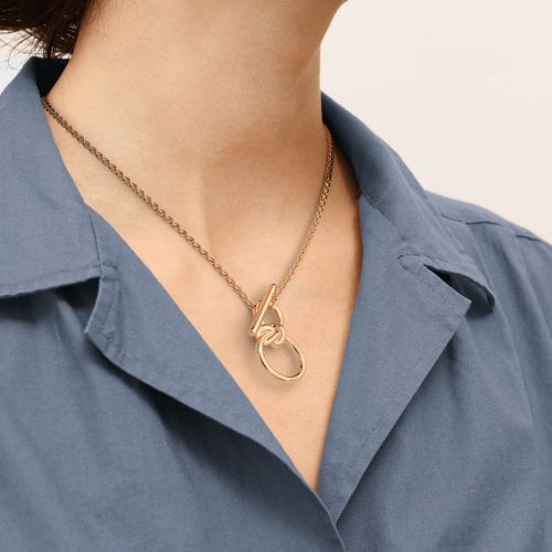 Collier Femme Court Les Georgettes Ariane Laiton Dorée 1860-500-0TU