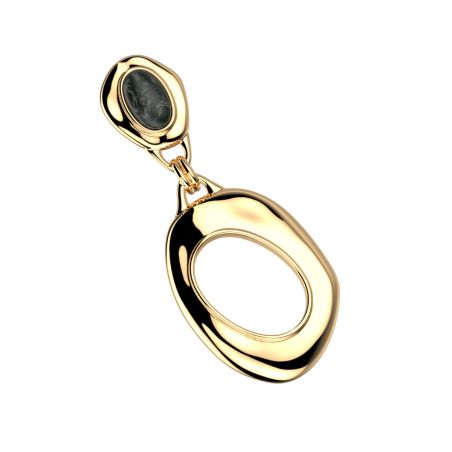 Boucles d'oreilles femme pendantes les georgettes miranda laiton dorée 1885-509-0tu – pendantes