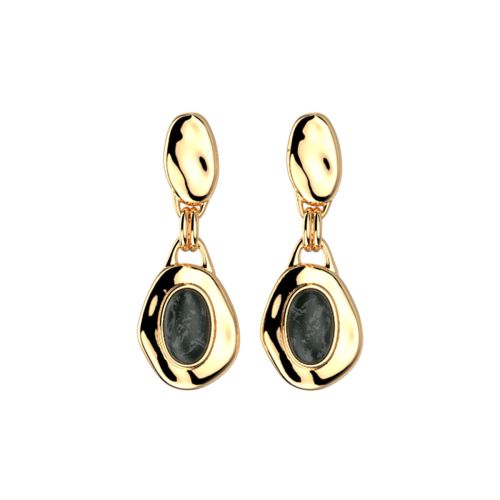 Boucles d'Oreilles Femme Pendantes Les Georgettes Miranda Laiton Dorée 1886-509-0TU