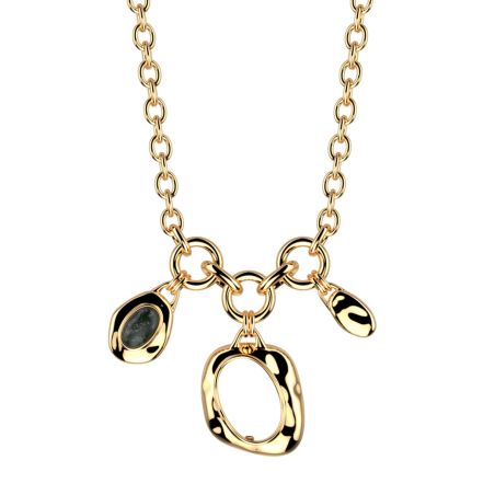 Collier femme long les georgettes miranda laiton dorée 1888-509-0tu – sautoirs femme