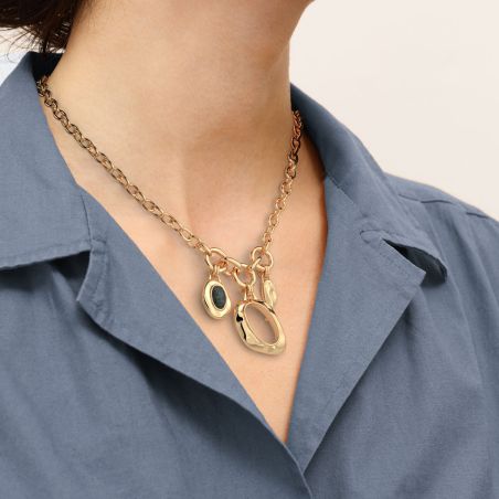 Collier Femme Long Les Georgettes Miranda Laiton Dorée 1888-509-0TU